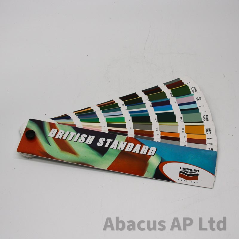 British Standard Colour Chips/Chart/Swatches/Fan - Abacus high quality ...