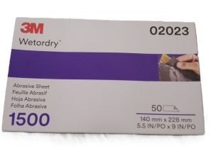 3M 1500g Wet or Dry Paper 09545 02048