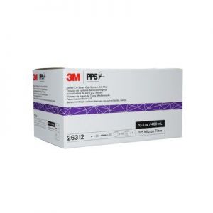 3M26312 PPS2 400ml Lids & Liners 125 Micron (Pkt 50)