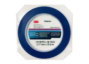 3M 471+ 3mm Fine Line Masking Tape Blue (PN06404)