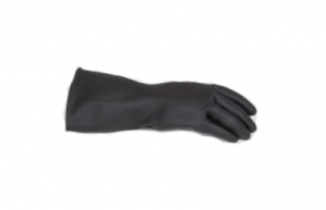 Black Chemical Resistant Gauntlets M
