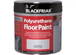 Rustoleum RAL 7001 Dark Grey Single Pack/Polyurethane Floorpaint 5 Litres