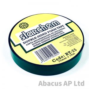 Double Sided Foam Badge Tape 25mm