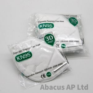 FFP2/KN95 Certified Fold Flat Masks 5 Pack