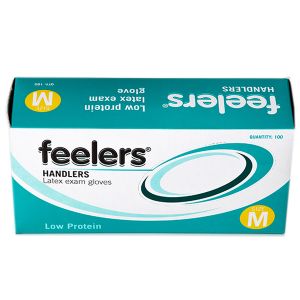 Lates Gloves Powdered - Large case