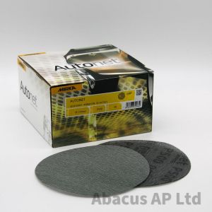Mirka Autonet 500 grit 150mm Discs