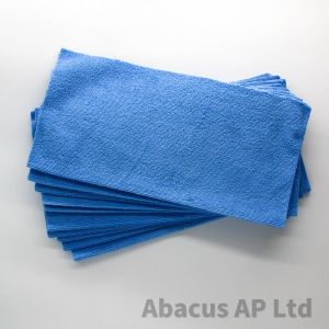 Microfibre Cloths 400 x 400mm Blue 10 Pack