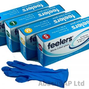 Nitrile Gloves Blue Powderfree Large