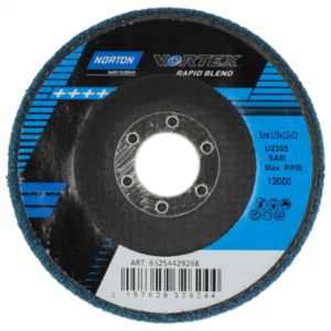 Norton Vortex 115mm Rapid Blend Disc Blue