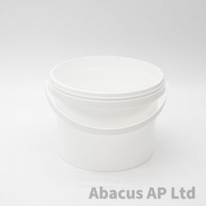 Empty Plastic Bucket/Pot 1 Litre