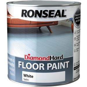 Ronseal Diamond Hard Floorpaint White 2.5L