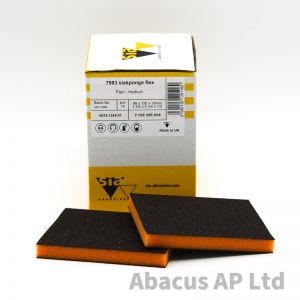 SIA 7983 Flex Pad Fine (Yellow) 120x98x13mm Pack10