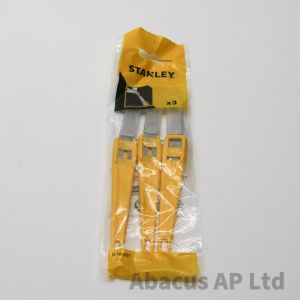 Stanley Yellow Craft Knives Pack 3