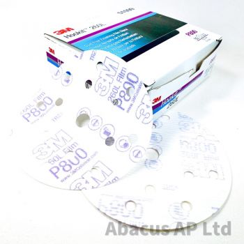 3M 800g Purple Microfinishing Abrasive Disc 260L 51099