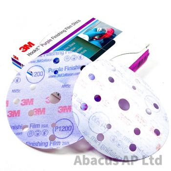 3M 1200g Purple Finishing Abrasive Discs 51158