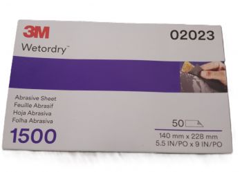 3M 1500g Wet or Dry Paper 09545 02048