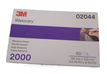 3M 2000g Wet or Dry Paper 09546 02049