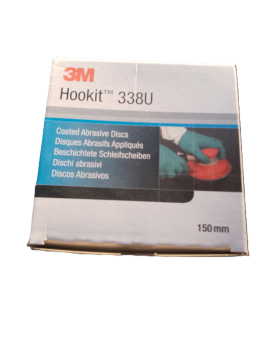 3M Hookit 338U 400G 150mm Abrasive Discs (50509)