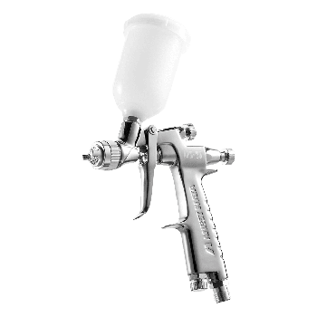 Anest Iwata LPH80 Miniature HVLP Gravity Gun 1.2 Setup