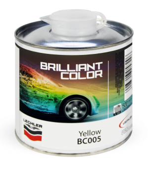 Lechler BSB Solvent Basecoat BC005 Billiant Ink Colour Yellow