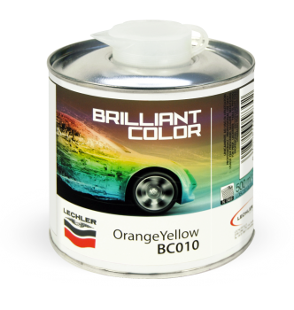 Lechler BSB Solvent Basecoat BC010 Brilliant Ink Orange Yellow