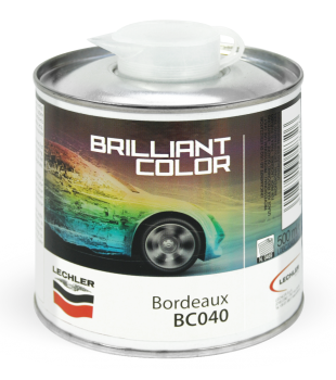 Lechler BSB Solvent Basecoat CC040 Brilliant Ink Bordeaux 