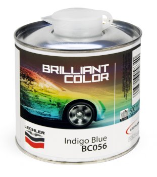 Lechler BSB Solvent Basecoat BC056 Brilliant Ink Indigo Blue 