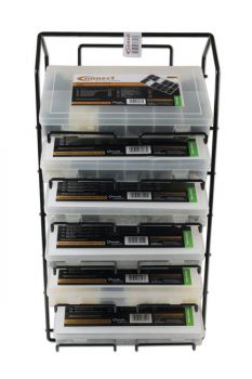 Connect Assorted Box Rack complete with Trim Clips