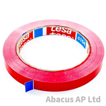 Fine Line Masking Tape Red 12mm Tesa 4104