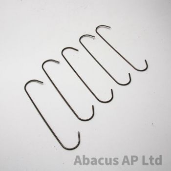 Copper Coated Jigging/Hanging Hooks C Type/Style - 2 x 150mm
