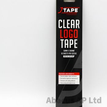 J Tape Clear Logo Tape Sheets 
