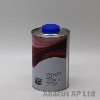 Lechler Macrofan 2000 Lacquer/Clearcoat 09792 1 Litre