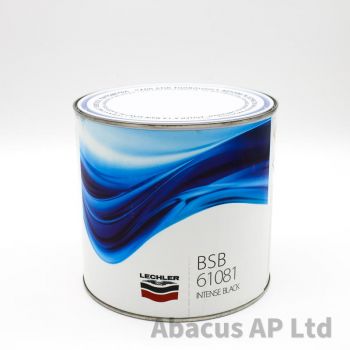 Lechler BSB Solvent Basecoat Tinter 2.5L Intense Black 61081