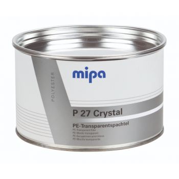 Mipa P27 Crystal 1kg Inc MEKP Hardener 25ml