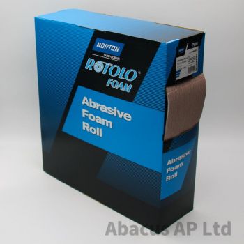 Norton Rotolo Foam Sponge Sanding Roll 115mm x 25M 400g