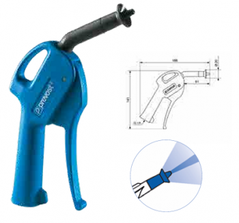 Prevost ECR Blowgun with Protective Air Curtain
